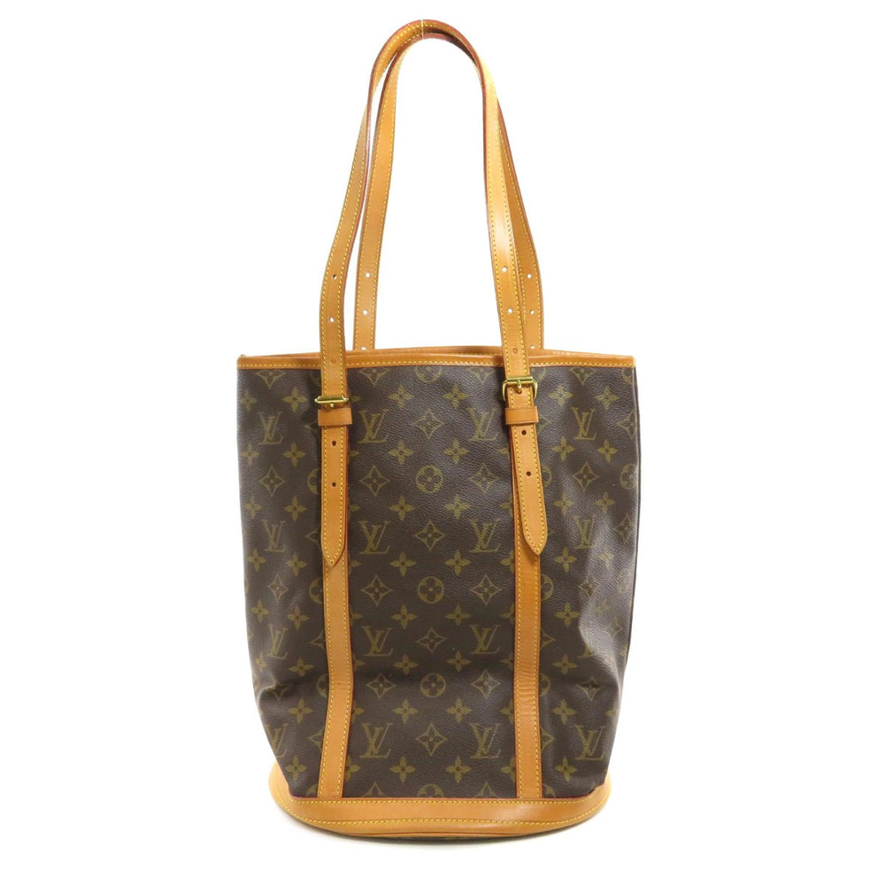 Louis Vuitton Monogram Bucket Bag Tote Canvas